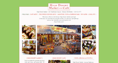 Desktop Screenshot of highdesertmarket.net
